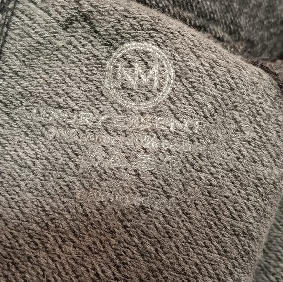 Neiman Marcus Luxury Essentials Cotton & Cashmere French Terry Top Rhinestones - Picture 12 of 14